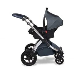 Ickle Bubba Stomp V4 All In One Isofix Travel System – Blueberry Chrome -Kiddies Kingdom Store 007 Stomp V4 Blueberry Chrome Galaxy on Chassis 600x600 1