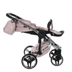 Junama Handcraft Enzo 2 In 1 Pram – Pink -Kiddies Kingdom Store 2024 01 15 53289 scaled 1