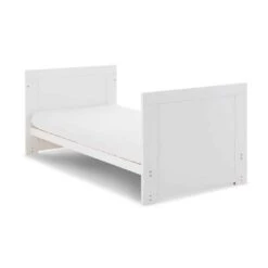 Obaby Nika Cot Bed White Wash -Kiddies Kingdom Store 2122
