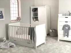 Obaby Stamford Tall Drawers 3 Piece Nursery Room Set – White