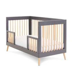 Obaby Maya 2 Piece Nursery Room Set – Slate With Natural -Kiddies Kingdom Store 21OB2717 07 scaled 1