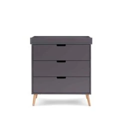 Obaby Maya Changing Unit – Slate With Natural -Kiddies Kingdom Store 26OB2717 02 scaled 1