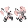 Junama Glitter Eco 2 In 1 Pram – Eco Pink