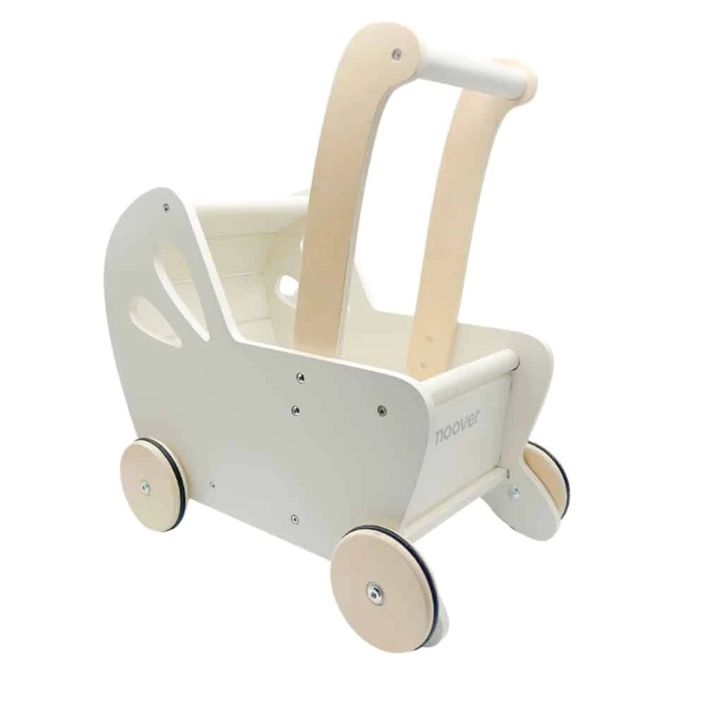 Moover Essentials Flat Packed Pram Off White 1 Moover Essentials Flat Packed Pram Off White