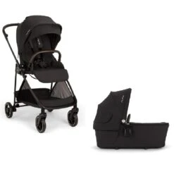 Nuna Ixxa Next Pushchair And Carrycot Caviar