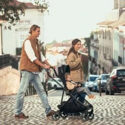 Nuna Ixxa Next Pushchair And Carrycot Caviar -Kiddies Kingdom Store 54rwu 1