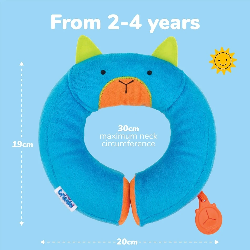 Trunki Yondi Travel Neck Pillow – Bert 5 Trunki Yondi Travel Neck Pillow – Bert - Image 5