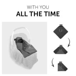 Hauck Snuggle N Dream – Leo Grey -Kiddies Kingdom Store 5ET5RE