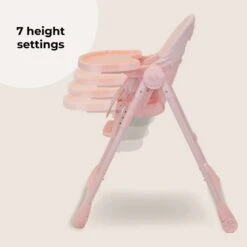 My Babiie Luxe Highchair – Pink -Kiddies Kingdom Store 5tf