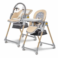 Kinderkraft High Chair LASTREE Wooden