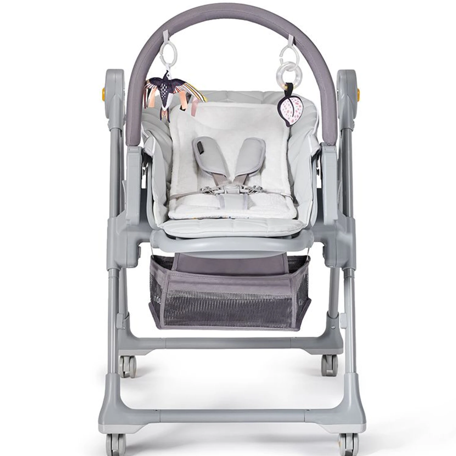 Kinderkraft High Chair LASTREE Grey 3 Kinderkraft High Chair LASTREE Grey - Image 3