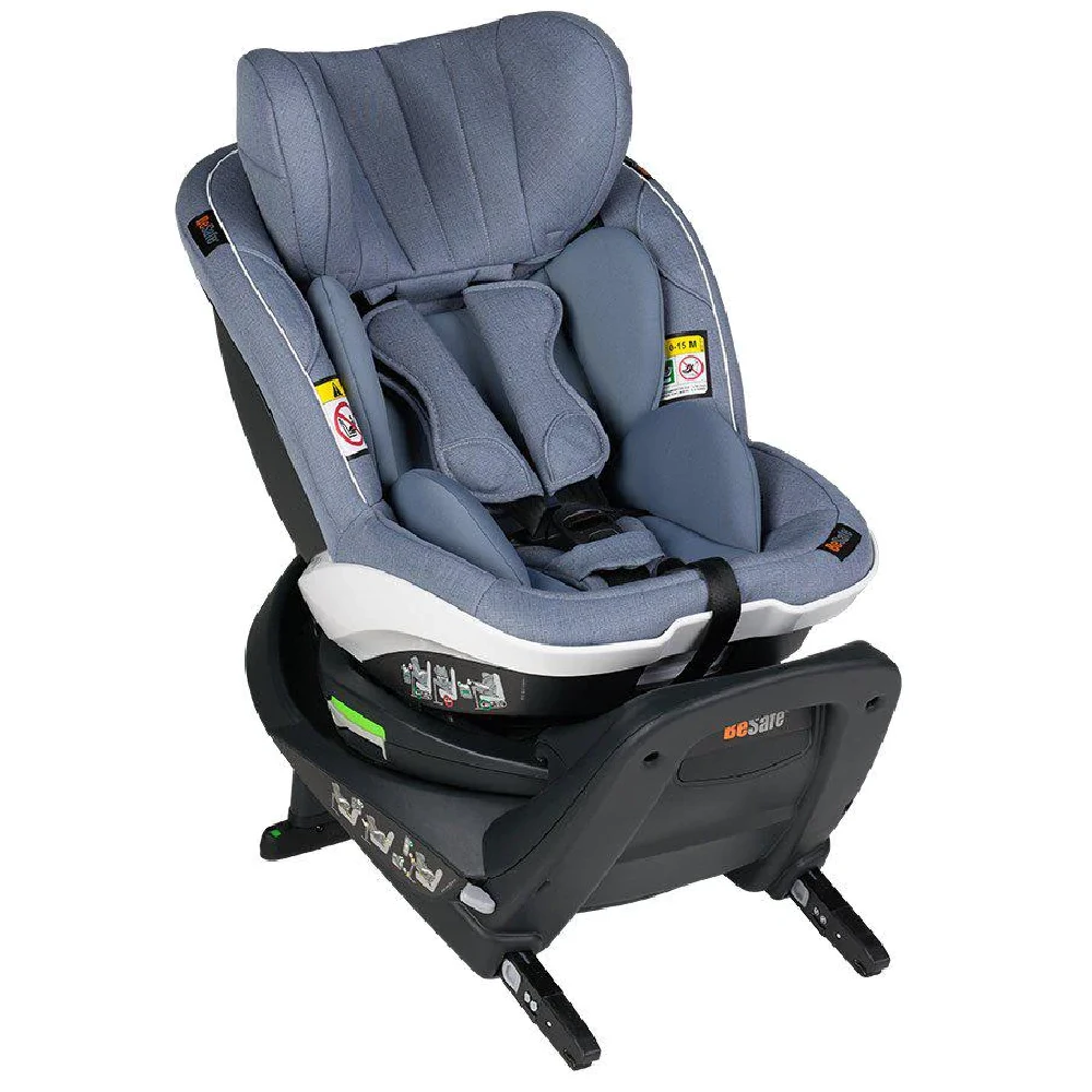 BeSafe IZi Turn B I-Size Cloud Melange 1 BeSafe IZi Turn B I-Size Cloud Melange