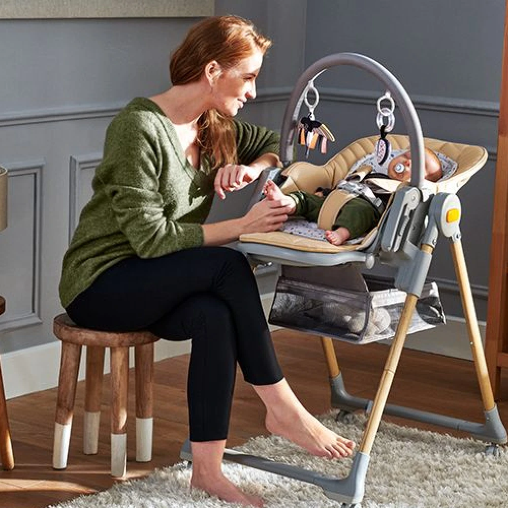 Kinderkraft High Chair LASTREE Grey 8 Kinderkraft High Chair LASTREE Grey - Image 8