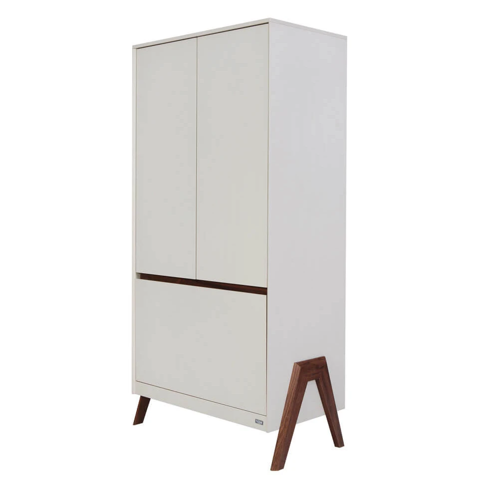 Tutti Bambini Fuori 4in1 3 Piece Nursery Room Set – White Sand/Warm Walnut 3 Tutti Bambini Fuori 4in1 3 Piece Nursery Room Set – White Sand/Warm Walnut - Image 3