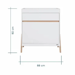 Tutti Bambini Fuori 3 Piece Room Set White & Light Oak 35 Tutti Bambini Fuori 3 Piece Room Set White & Light Oak -Kiddies Kingdom Store 6eeu