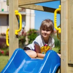 Shire Adventure Peaks Wooden Climbing Frame Fortress 2 -Kiddies Kingdom Store 8018 22071