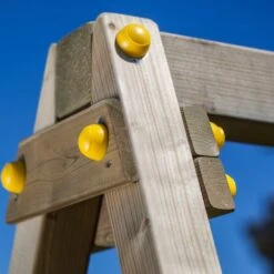 Shire Adventure Peaks Wooden Climbing Frame Fortress 2 -Kiddies Kingdom Store 8018 22073