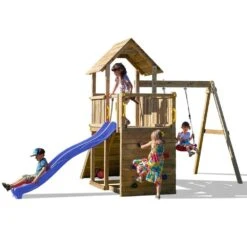 Shire Adventure Peaks Wooden Climbing Frame Fortress 3 -Kiddies Kingdom Store 8019 22083