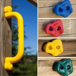 Shire Adventure Peaks Wooden Climbing Frame Fortress 3 -Kiddies Kingdom Store 8019 22089