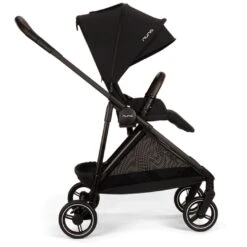 Nuna Ixxa Next Pushchair And Carrycot Caviar -Kiddies Kingdom Store 808 1