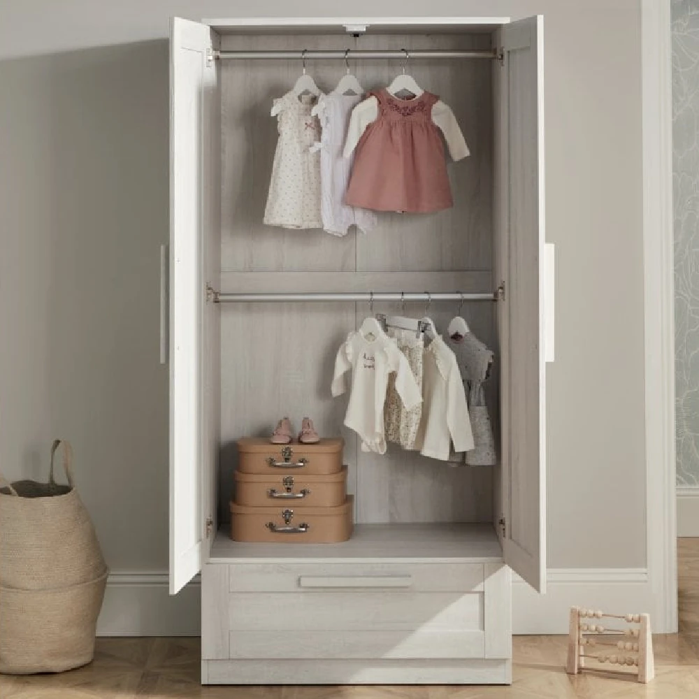 Mamas & Papas Atlas Nursery Room Set With Shelf – Nimbus White 9 Mamas & Papas Atlas Nursery Room Set With Shelf – Nimbus White - Image 9