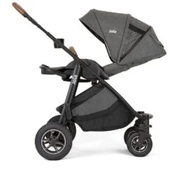 Joie Versatrax Travel System Shell Grey With Accessories -Kiddies Kingdom Store 8oiy7ity