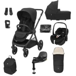 Maxi-Cosi Oxford Pebble 360 Pro 2 Bundle – Twillic Black