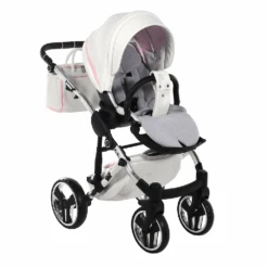 Junama Diamond Candy Pink 2in1 Pram -Kiddies Kingdom Store 99909