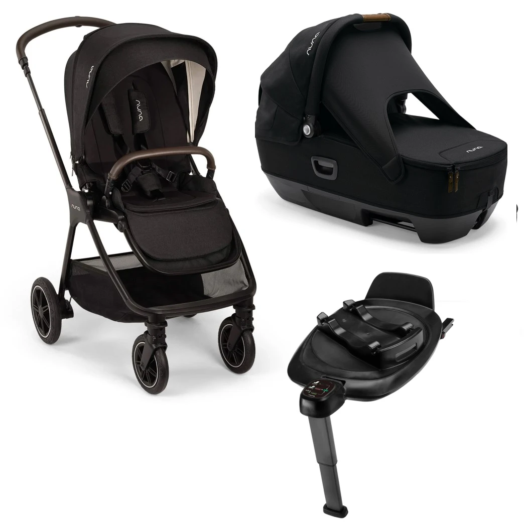 Nuna TRIV Cari Next Travel System – Caviar 1 Nuna TRIV Cari Next Travel System – Caviar
