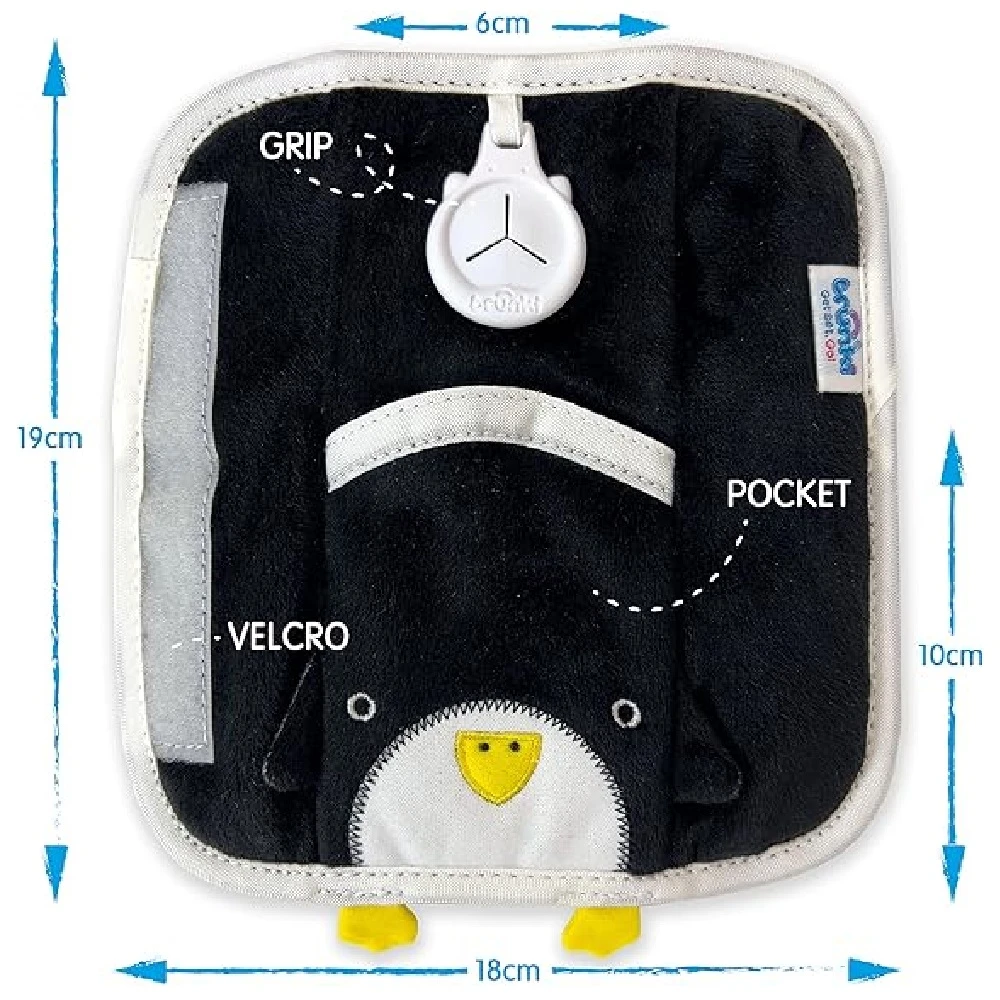 Trunki SnooziHedz Seatbelt Pad Pippin Penguin 3 Trunki SnooziHedz Seatbelt Pad Pippin Penguin - Image 3