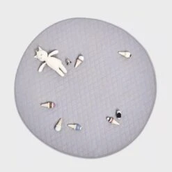 Little Green Sheep Teepee Play Tent – Grey -Kiddies Kingdom Store BABY PLAYMAT GREY