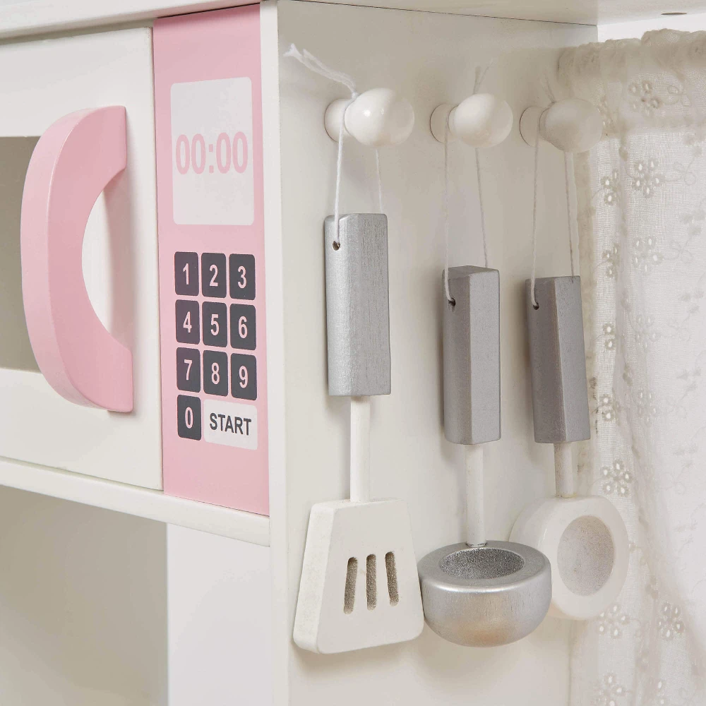 Liberty House Toys Country Play Kitchen With 9 Wooden Accessories 11 Liberty House Toys Country Play Kitchen With 9 Wooden Accessories - Image 11