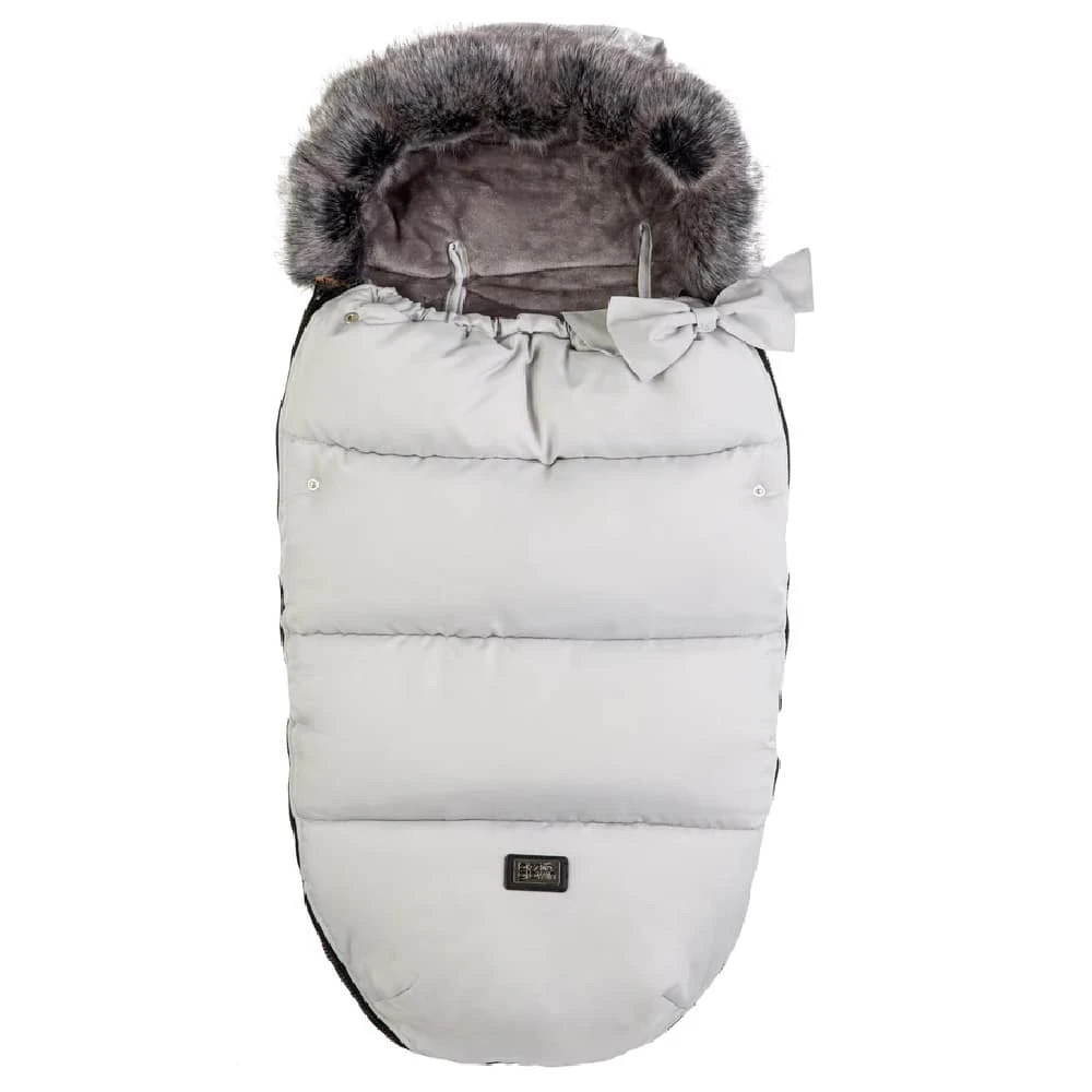 Bizzi Growin Glacier Grey Nanook Footmuff 2 Bizzi Growin Glacier Grey Nanook Footmuff - Image 2