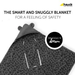 Hauck Snuggle N Dream – Leo Grey -Kiddies Kingdom Store BMNMMN