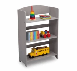 Delta MySize Grey Bookshelf 5 Delta MySize Grey Bookshelf -Kiddies Kingdom Store BOOKSHELFgrey1