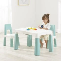Liberty House Toys Green Kids Height Adjustable Table And Chairs Set -Kiddies Kingdom Store BS 8817G girl toys 1200x1200 1