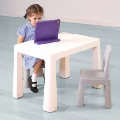 Liberty House Toys Grey Kids Height Adjustable Table And Chairs Set 15 Liberty House Toys Grey Kids Height Adjustable Table And Chairs Set -Kiddies Kingdom Store BS 8817W amira grey floor 1200x1200 1