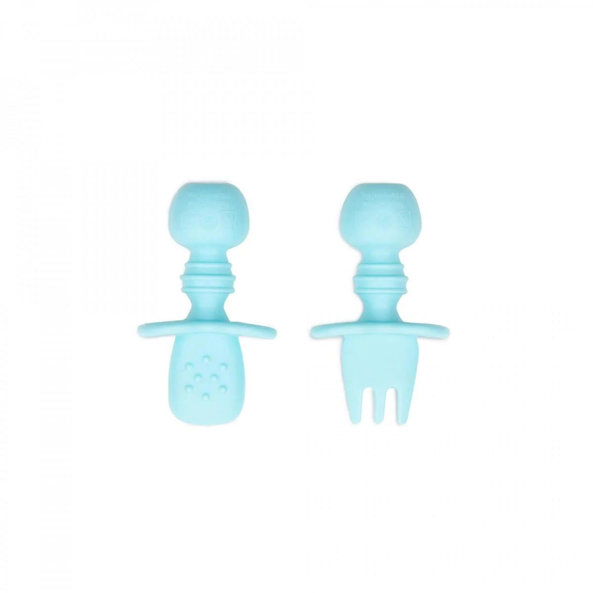 Bumkins Blue Silicone Chewtensils 1 Bumkins Blue Silicone Chewtensils