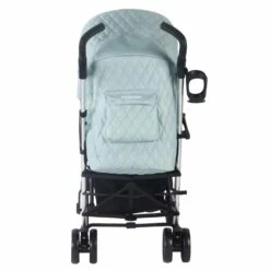 My Babiie Stroller Quilted Aqua -Kiddies Kingdom Store Billie Faiers Quilted Aqua Lightweight Stroller 5