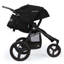 Bumbleride Speed Travel System – Matte Black -Kiddies Kingdom Store Bumbleride 2018 Speed Matte Black Profile View scaled 2