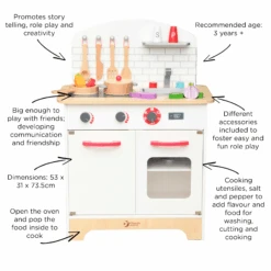 Classic World Chef Kitchen Set -Kiddies Kingdom Store CLASSIC WORLD CHEFS KITCHEN SET1