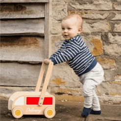 Classic World Delivery Truck Walker With Blocks 7 Classic World Delivery Truck Walker With Blocks -Kiddies Kingdom Store CLASSIC WORLD DELIVERY TRUCK BABY WALKER WITH BLOCKS2