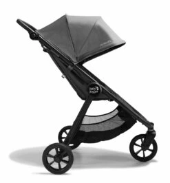 Baby Jogger City Mini GT2 Stroller Stone Grey 12 Baby Jogger City Mini GT2 Stroller Stone Grey -Kiddies Kingdom Store City Mini GT2 Single Stone Grey Side Profile 1