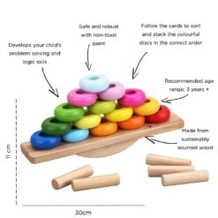 Classic World Balance Stacking Game -Kiddies Kingdom Store Classic World Balance Stacking Game1