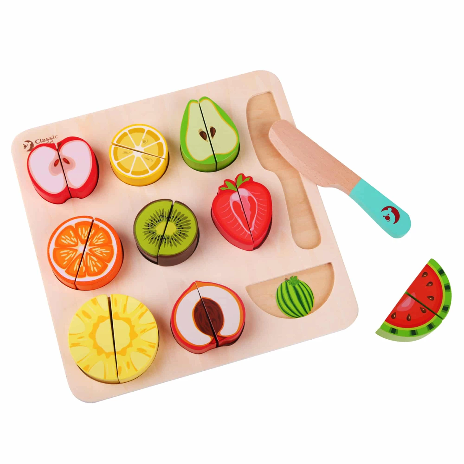 Classic World Cutting Fruit Puzzel 1 Classic World Cutting Fruit Puzzel