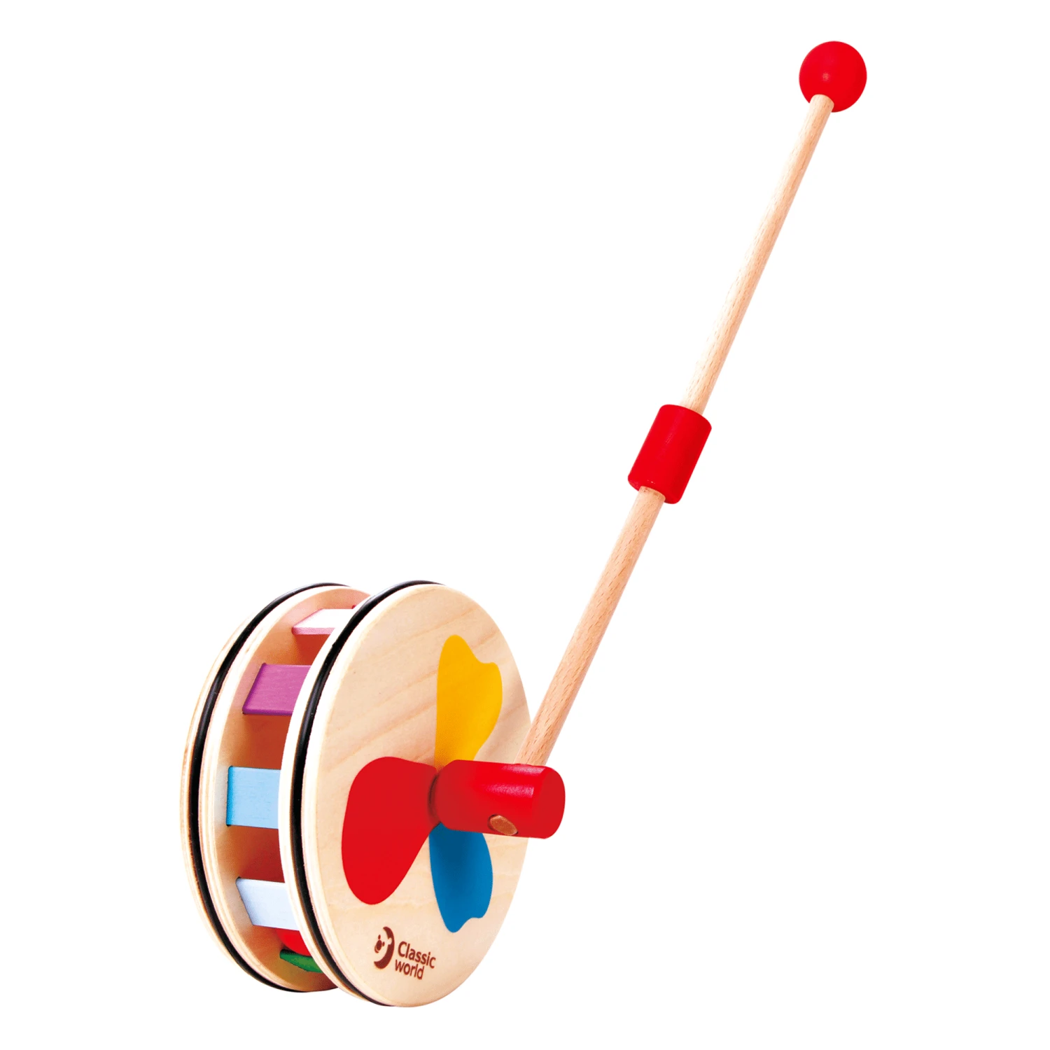 Classic World Push Along Rainbow Roll 1 Classic World Push Along Rainbow Roll