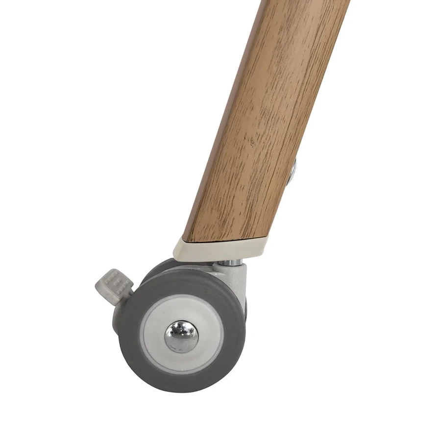 CoZee Air Bedside Crib – Scandinavian Walnut/ Ecru 5 CoZee Air Bedside Crib – Scandinavian Walnut/ Ecru - Image 5