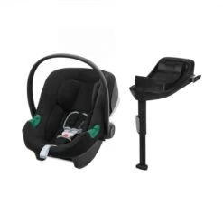 Mamas & Papas Complete Kit – Aton B2 Vardo Noir -Kiddies Kingdom Store Cybex Aton B2 i Size inc. Base One Volcano Black 5