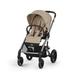 Cybex Balios S Lux Cloud G Travel System – Almond Beige -Kiddies Kingdom Store Cybex Balios S Lux Pushchair Almond Beige 6