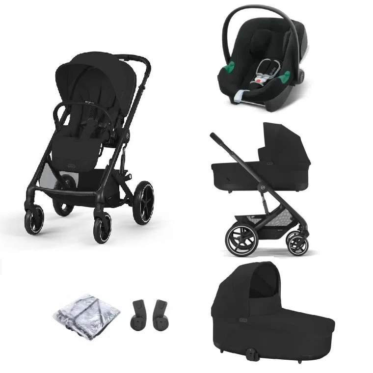 Cybex Balios S Lux Travel System Moon Black 1 Cybex Balios S Lux Travel System Moon Black